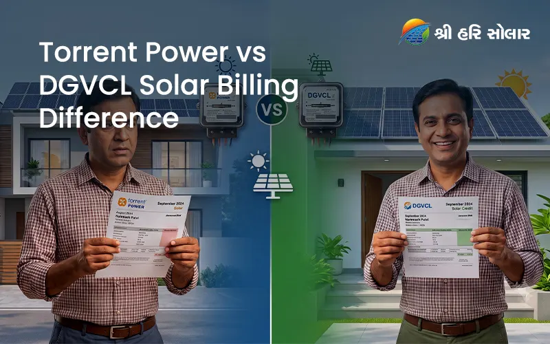 Torrent Power vs DGVCL Solar Billing Difference