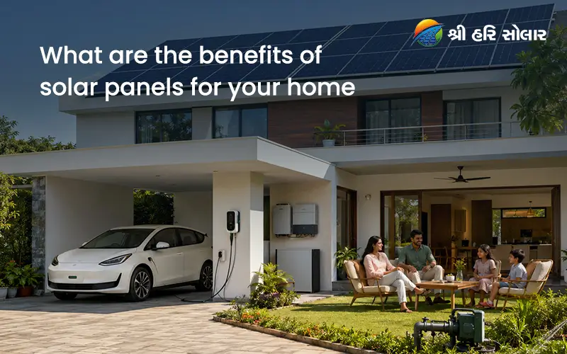 What are the benefits of solar panels for your home